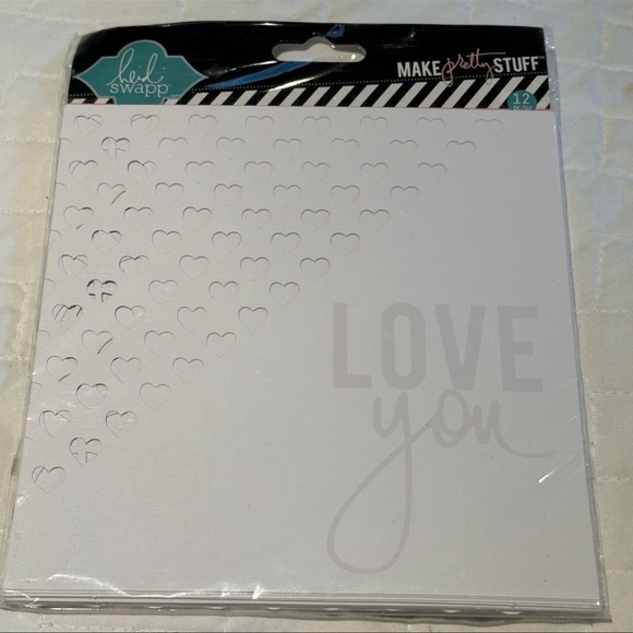 HEIDI SWAPP Bundle "YOU INK" 7 piece Embellishments NEW! Ink stamping craft $79 - Picture 11 of 12